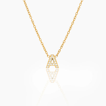Pavé Initial Necklace