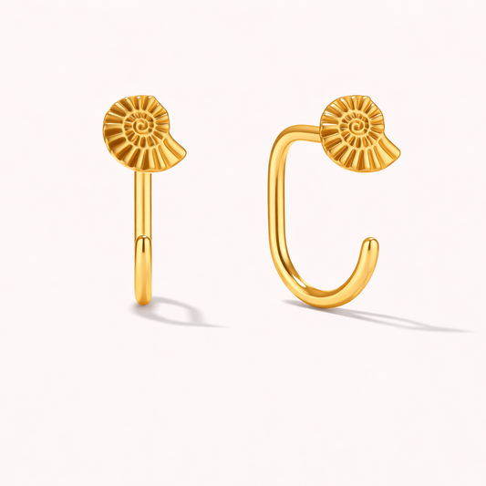Seashell Cove Pokeless Earrings - PreOrder