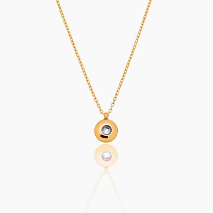 mini-birthstone-pendant-necklace — Gold / Apr-Diamond